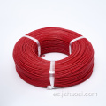 UL 3135 20# alambre de goma de silicona azul